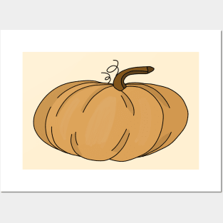 Pumpkin Autumn Fall Posters and Art